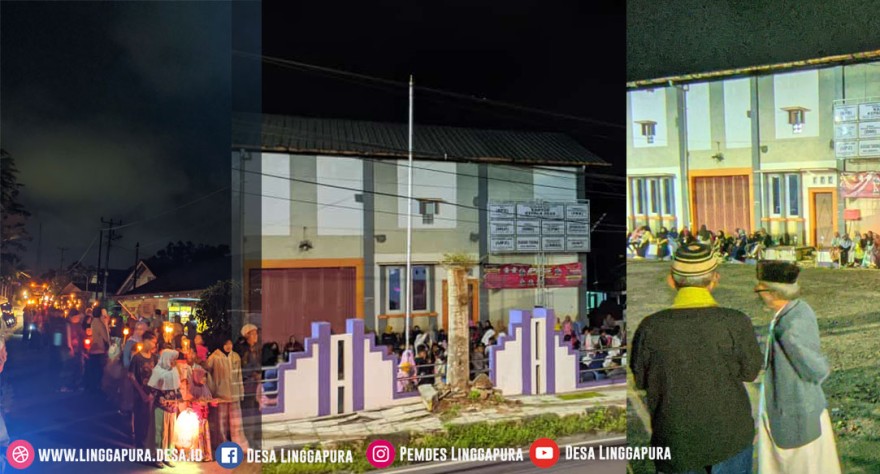 Penuh Antusiasme, Pawai Taaruf Warga Desa Linggapura dalam Rangka Menyambut Tahun Baru Islam 1445 H