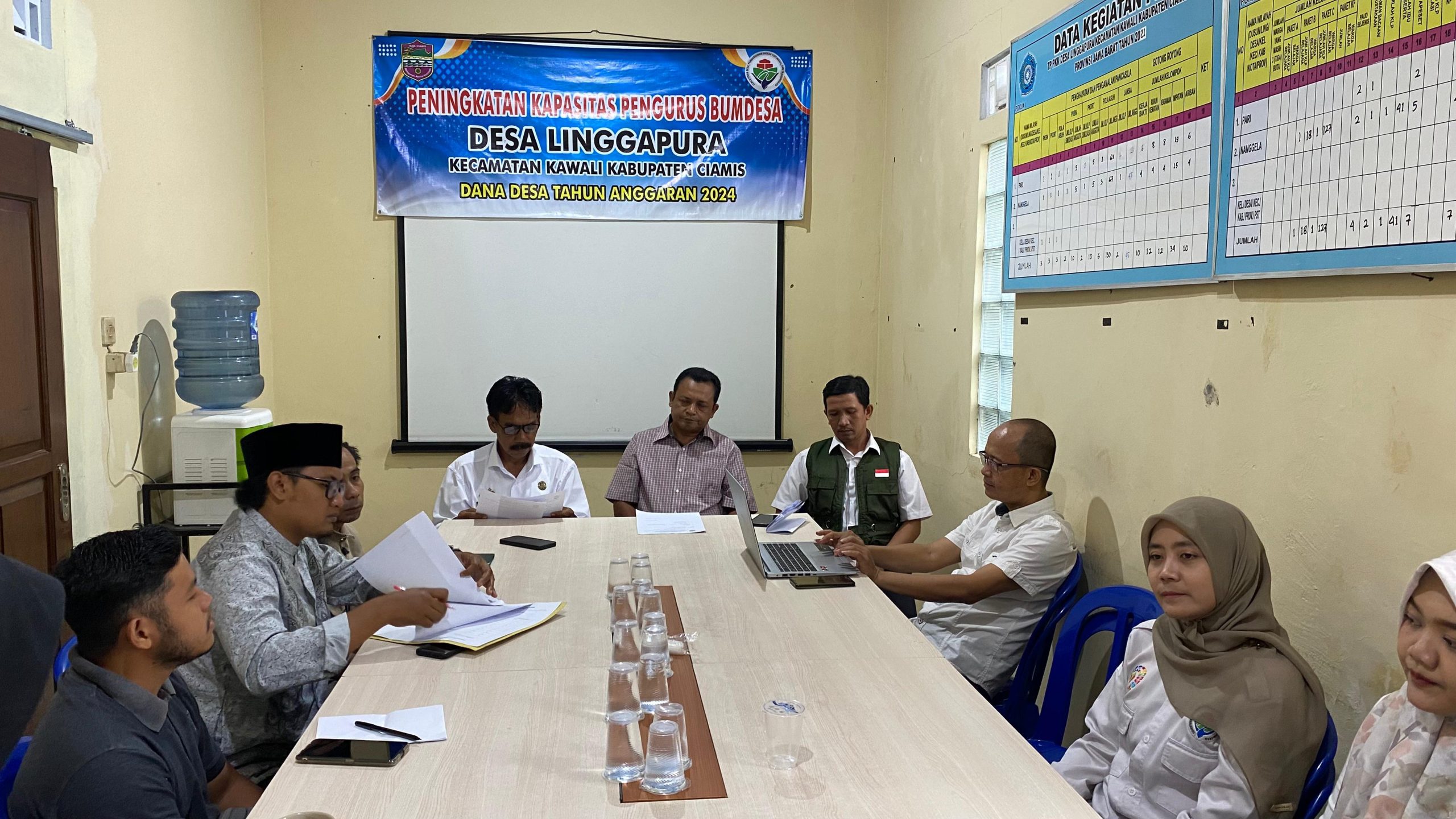 Peningkatan Kapasitas Pengurus BUMDESA Desa Linggapura