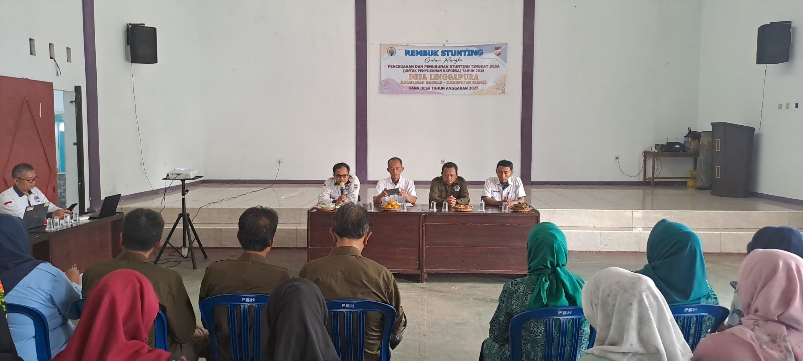 Rembuk Stunting dalam Rangka Pencegahan dan Penurunan Stunting untuk Menyusunan RKPDesa 2026