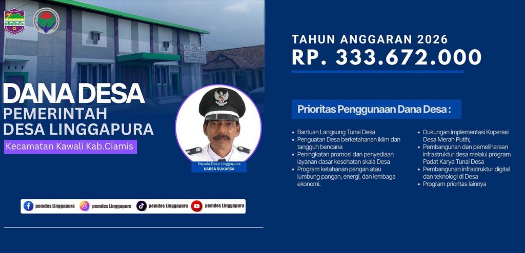 Dana Desa Linggapura